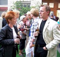 Petra Pau und Bodo Ramelow; Foto: Axel Hildebrandt