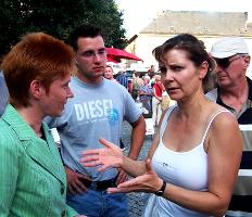 Gespr&auml;ch; Foto: Axel Hildebrandt