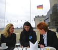 Enia Kupfer zu Besuch; Foto: Axel Hildebrandt