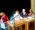 Podiumsdiskussion gegen Rechtsextremismus, f&uuml;r Demokratie und Toleranz in D&ouml;beln; Foto: Axel Hildebrandt