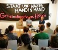 Podium zum NSU-Nazi-Komplex in Neuk&ouml;lln; Foto: privat