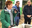 Grundstein f&uuml;r eine neue  KITA; Foto: privat