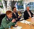 Unternehmerfr&uuml;hst&uuml;ck mit Bezirksb&uuml;rgermeister Gordon Lemm; Foto: Feliks