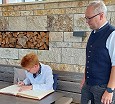 Allg&auml;u-Tag, Eintrag ins Goldene Buch von Oberstaufen; Foto: privat