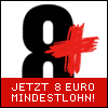 Mindestlohn 8 Euro